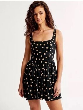 Polka Dot Mini Dress